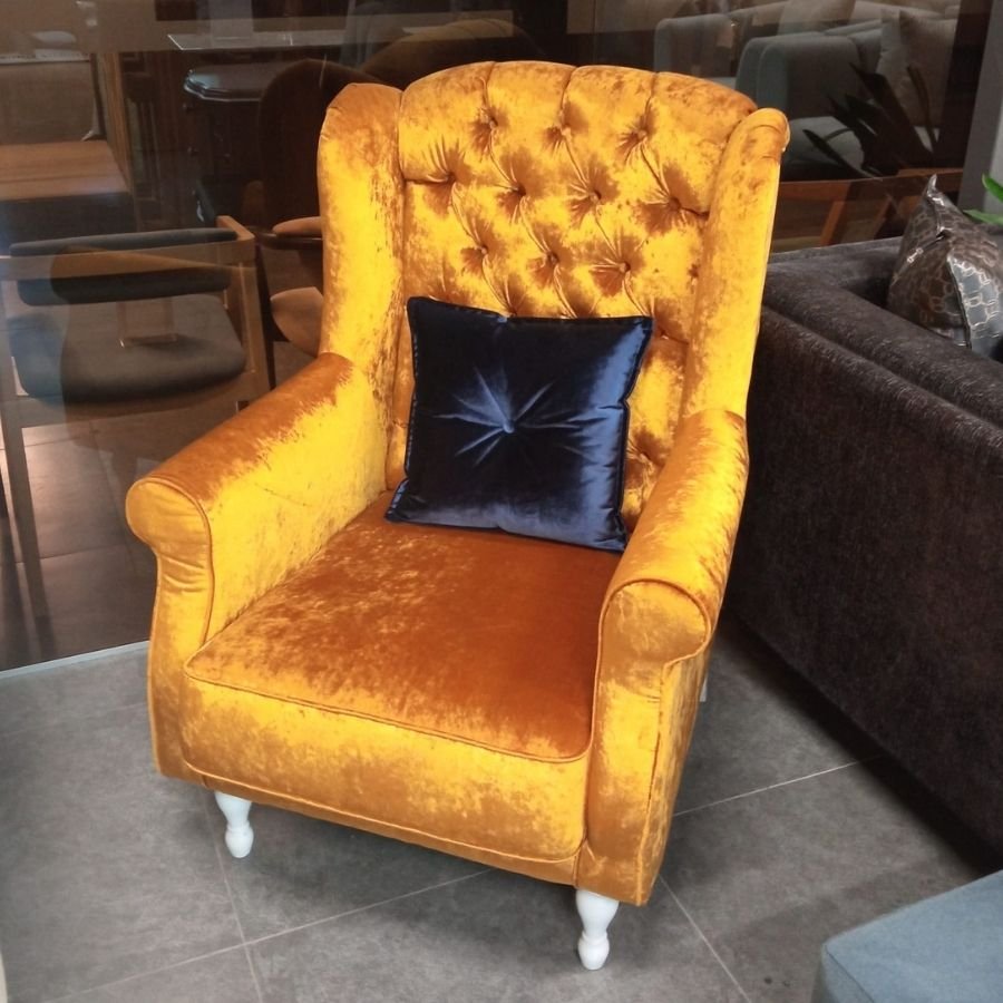 CLASSIC fotelis auksinis