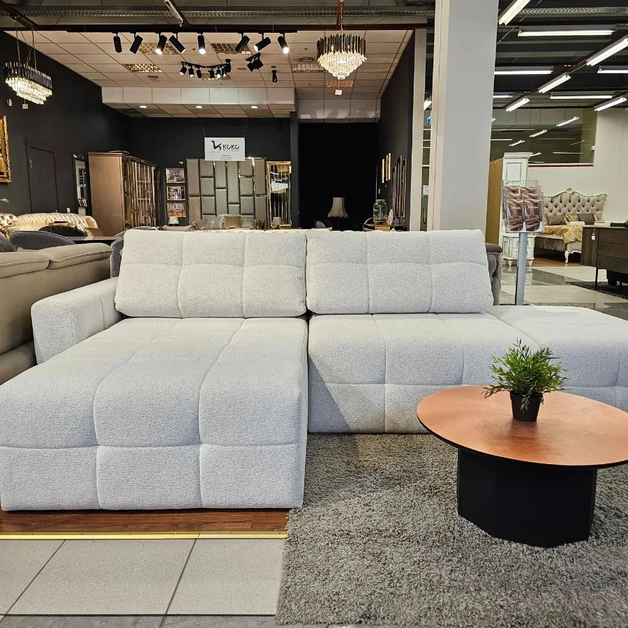 KREOM minkštas kampas su miegama funkcija