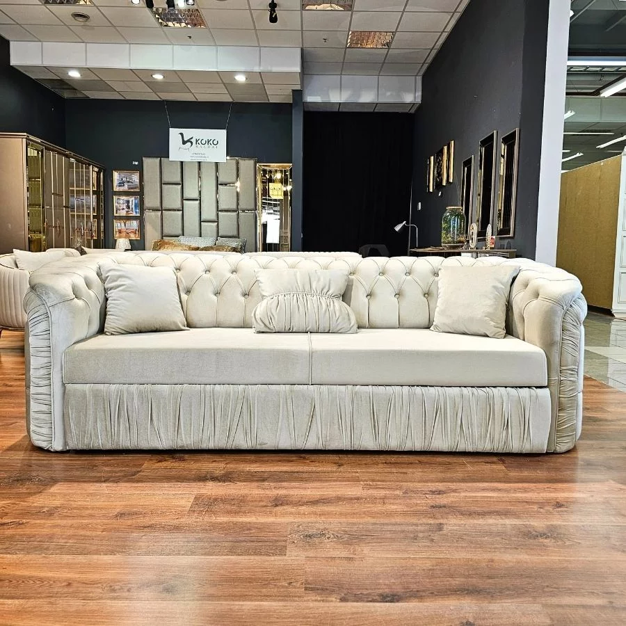 BERFIN sofa-lova kreminė