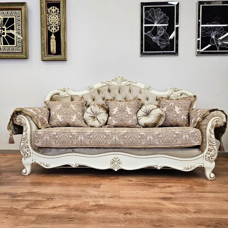 ROZALIA sofa-lova bronzinė