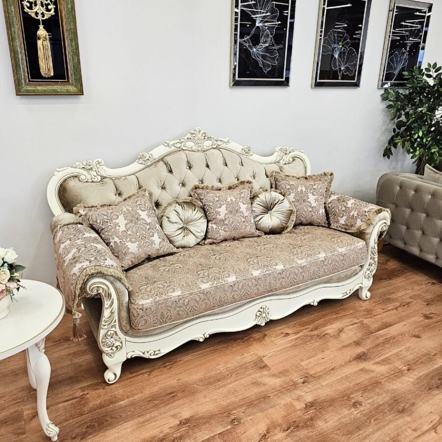 ROZALIA sofa-lova bronzinė