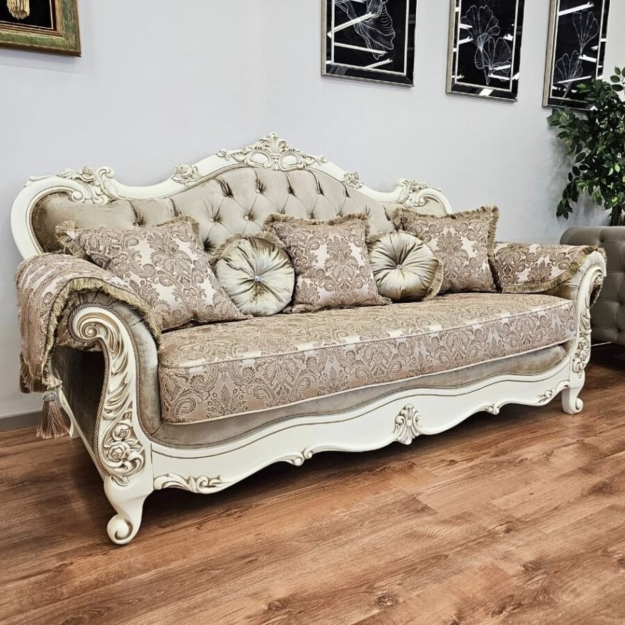 ROZALIA sofa-lova bronzinė