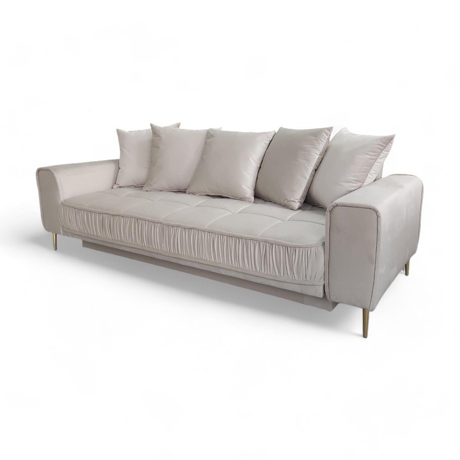 MARKIZ sofa-lova kreminės spalvos