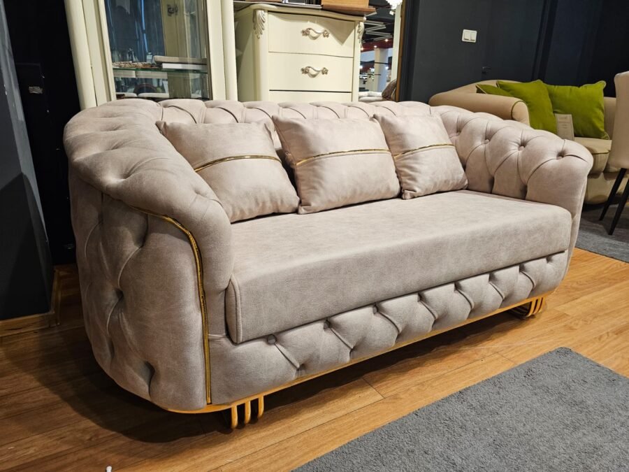 Deston 2 vietų sofa: elegancija ir komfortas kiekvienai erdvei