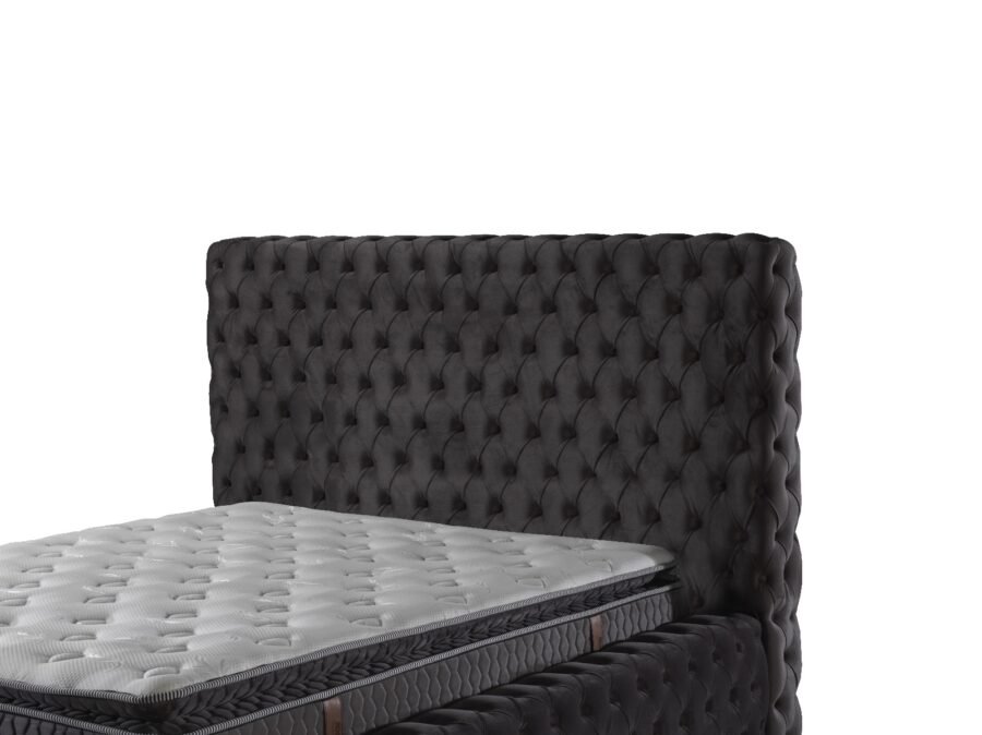 CAPITALE Dark lova 180x200 su patalynės dėže ir PREMIUM KLASES čiužiniu - Image 7