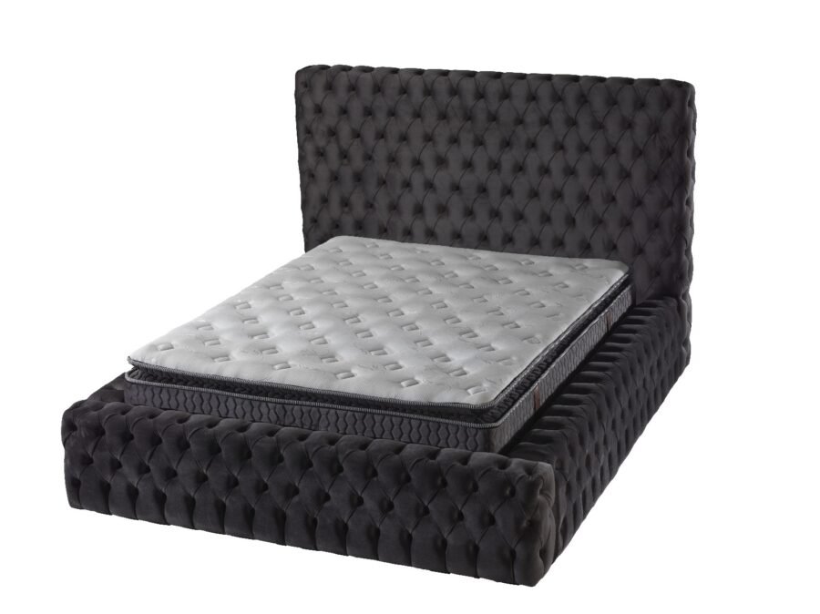 CAPITALE Dark lova 180x200 su patalynės dėže ir PREMIUM KLASES čiužiniu - Image 8