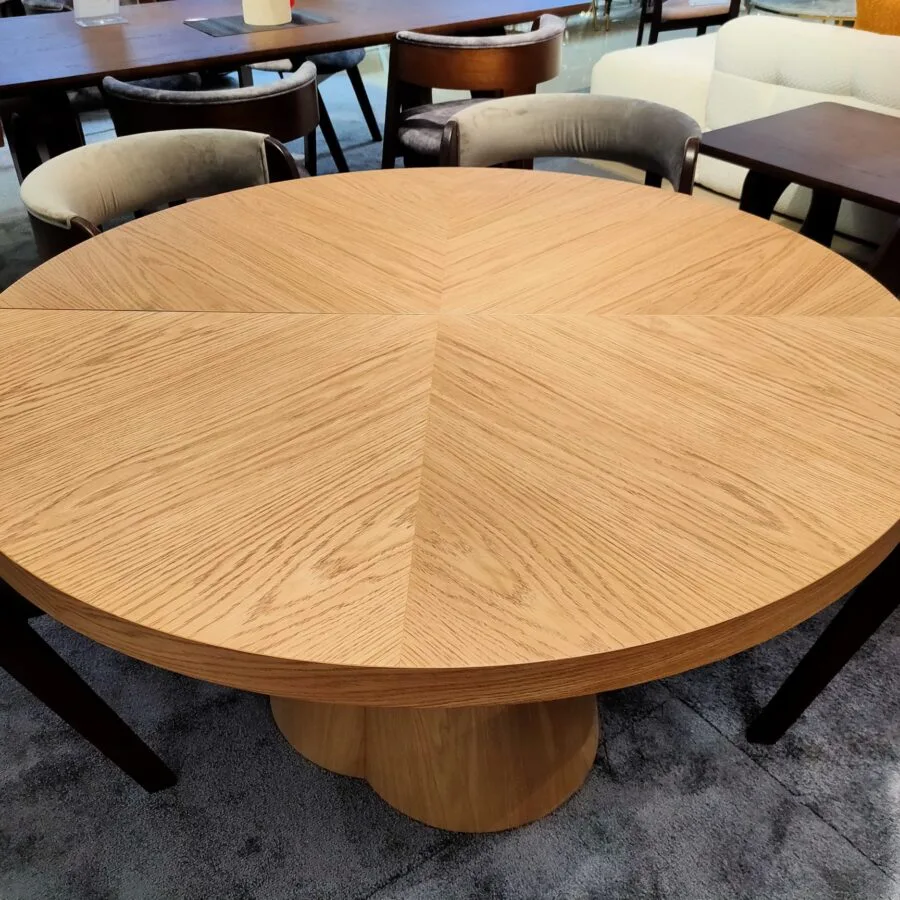 VEGAS apvalus stalas su prailginimu