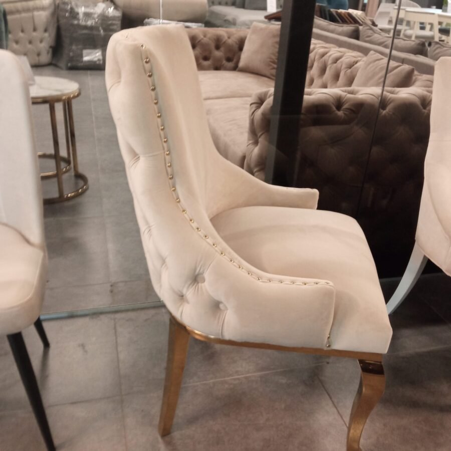 EDWARD GLAMOUR kėdė beige spalvos - Image 2
