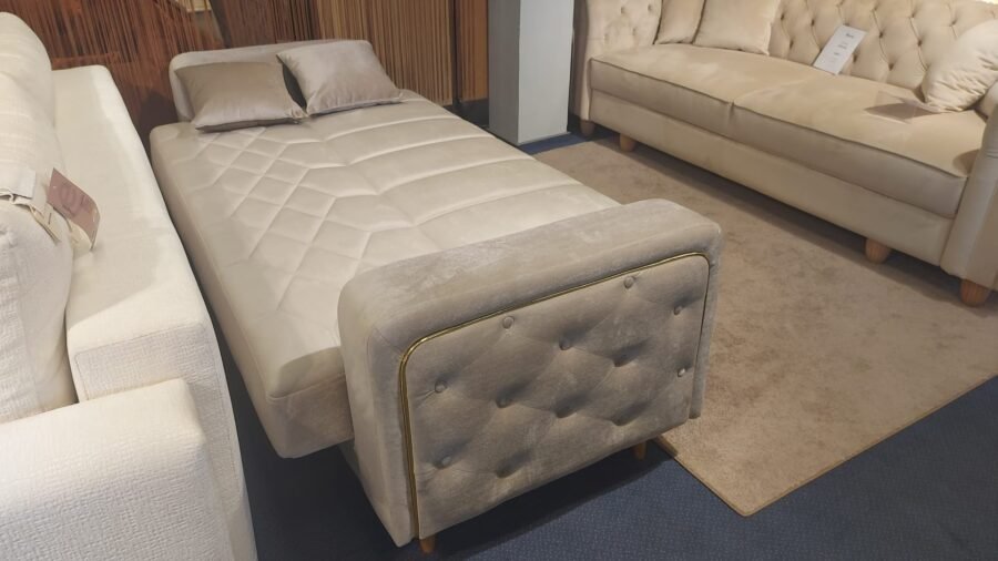 MELISA Beige sofa-lova - Image 2