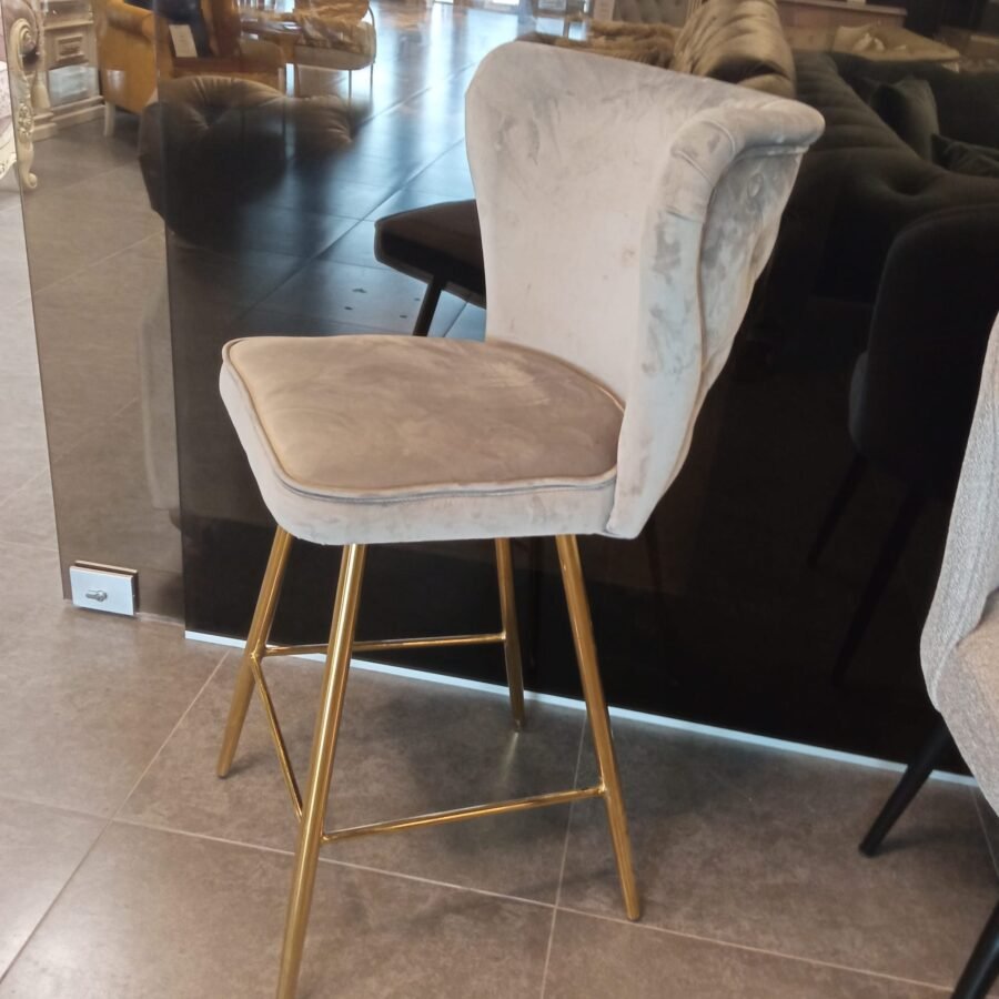 MODERN pusbario kėdė pilka - Image 2
