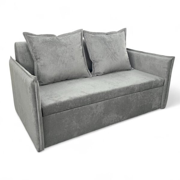 FIT GREY sofa lova su patalynės dėže