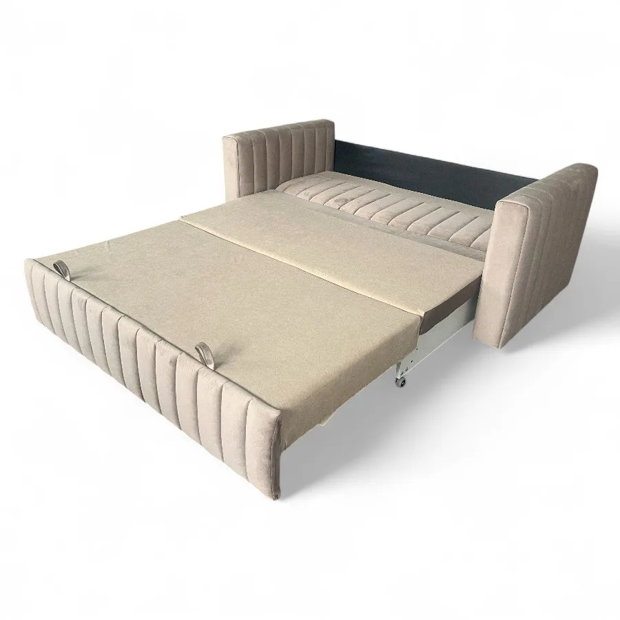 INTERIOR BEIGE sofa lova su patalynės dėže - Image 2