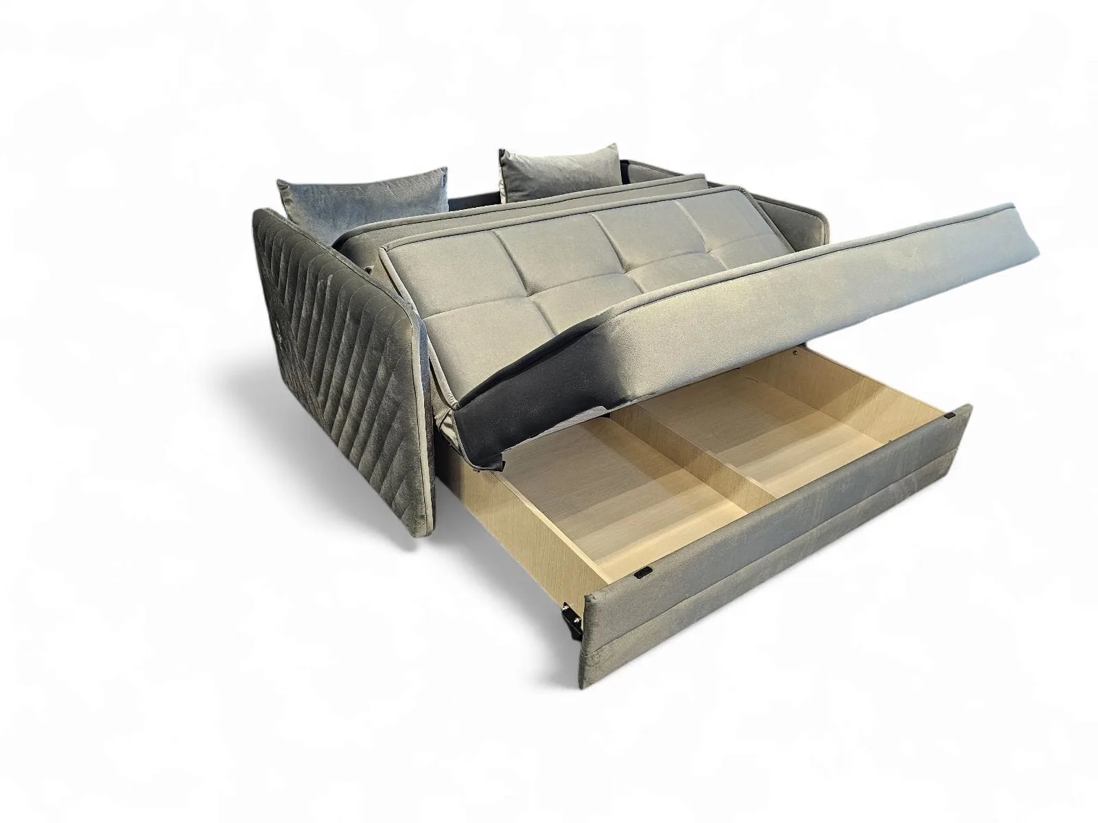 DON sofa lova GREY su patalynės dėže - Image 3