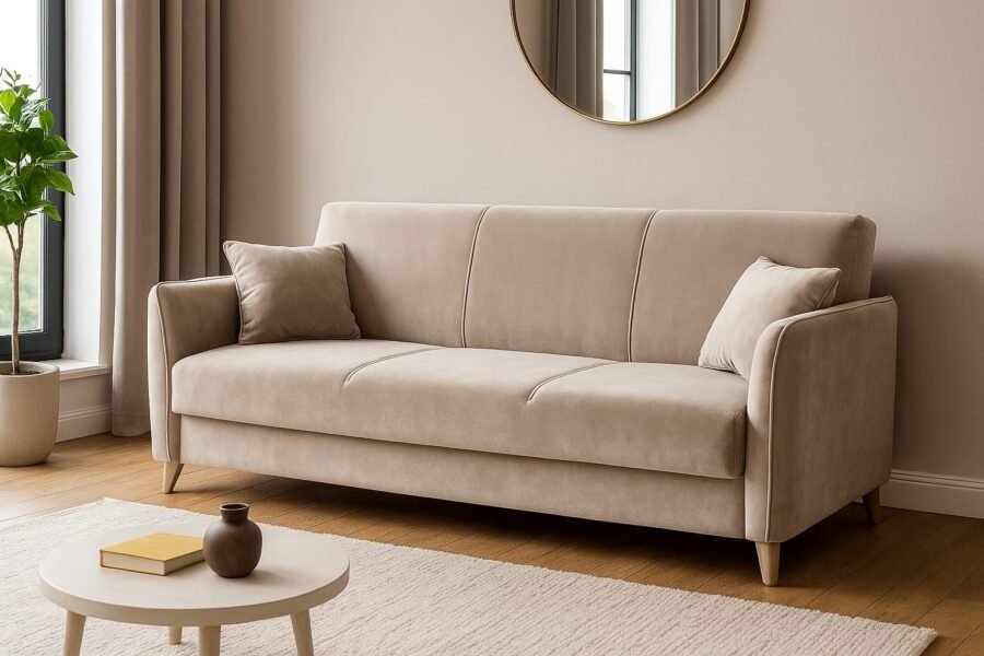 SOFIA Beige sofa-lova - Image 2