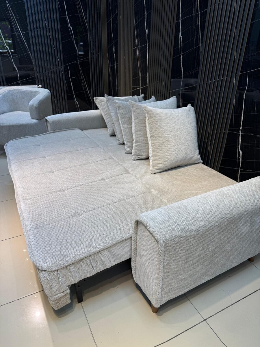 MARKIZ sofa-lova Atlanta 403 Beige spalvos - Image 5