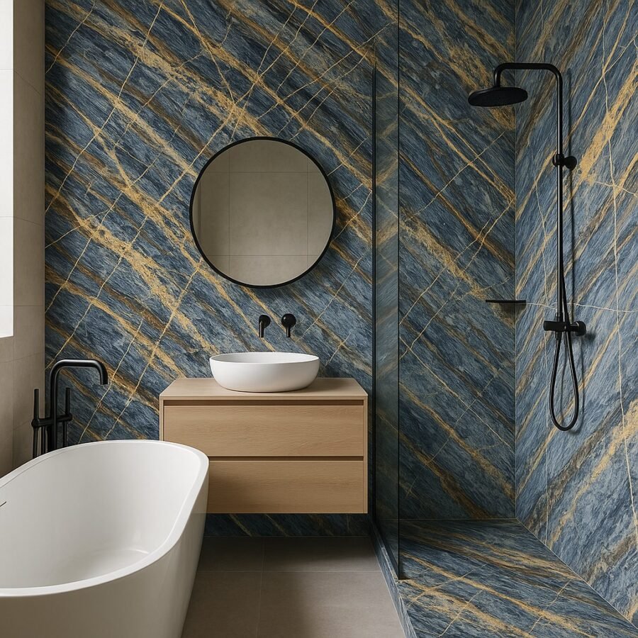 ONYX BLUE PVC SIENŲ PLOKŠTĖ - Image 6