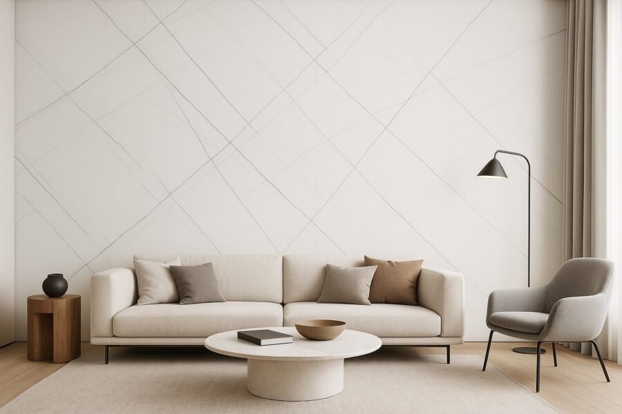 SAHARA WHITE PVC SIENŲ PLOKŠTĖ - Image 5