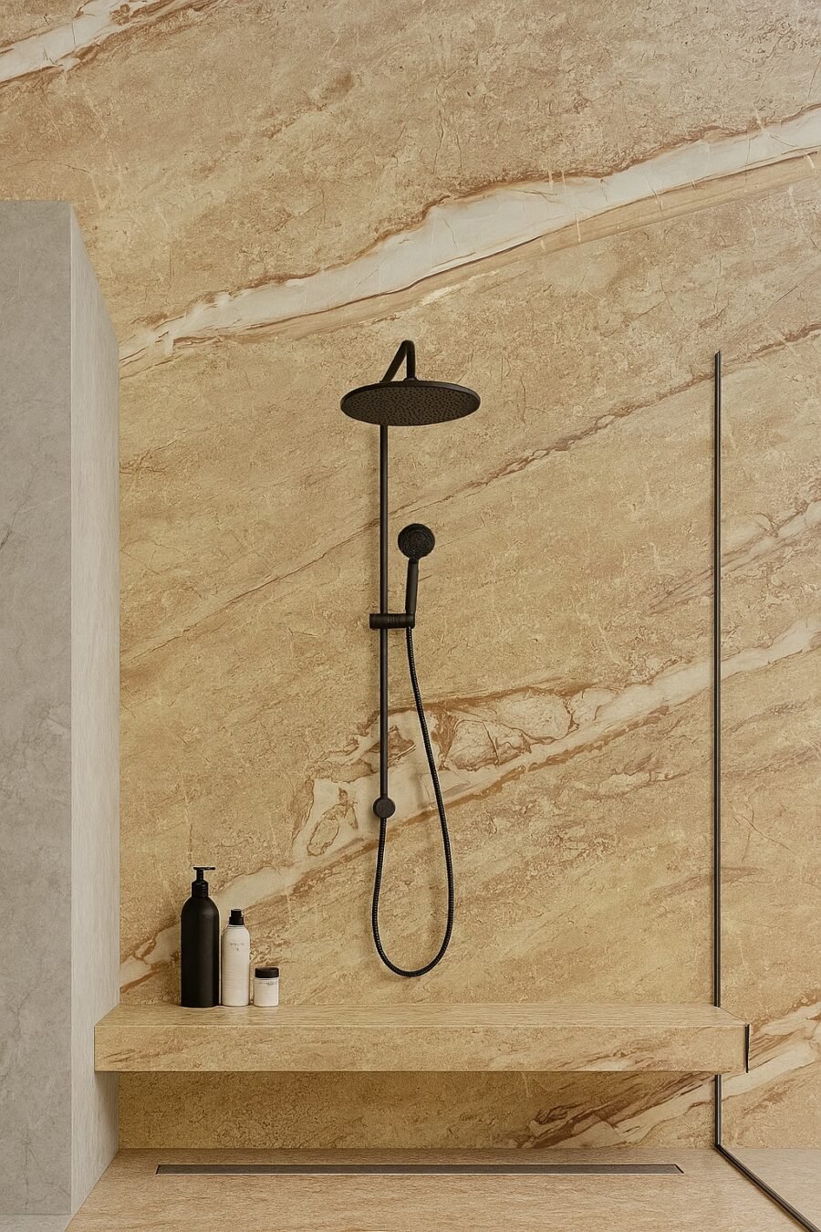 BILECIK BEIGE PVC SIENŲ PLOKŠTĖ - Image 4
