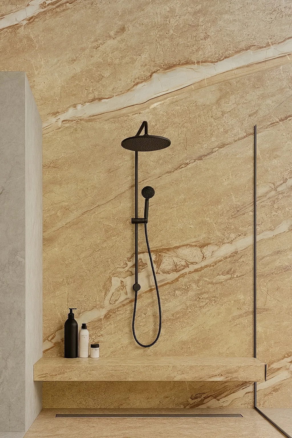 BILECIK BEIGE PVC SIENŲ PLOKŠTĖ - Image 4