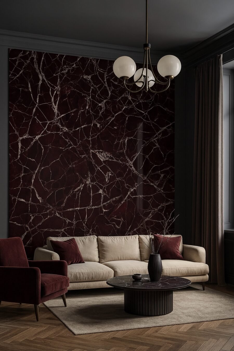 ROSSO LEVANTO PVC sienų plokštė - Image 4