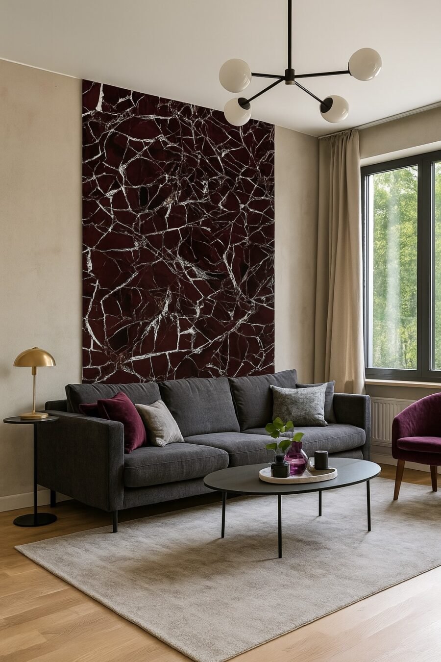 ROSSO LEVANTO PVC sienų plokštė - Image 5