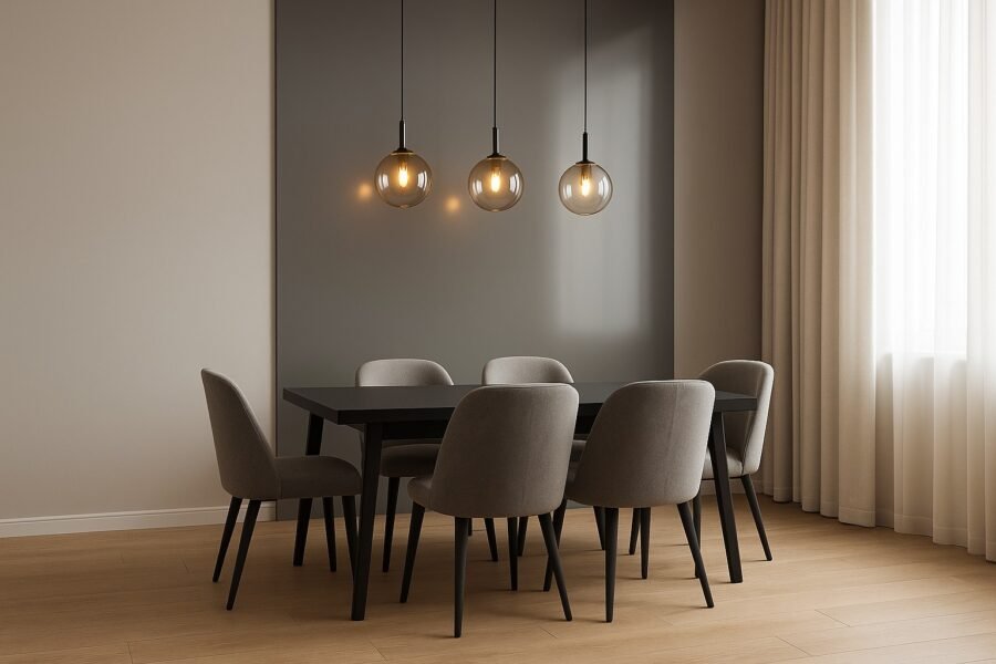 ALUMINUM GRAY PVC plokštė - Image 2