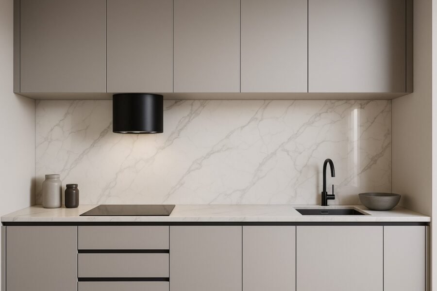 BIANCO CARRARA PVC sienų plokštė - Image 8