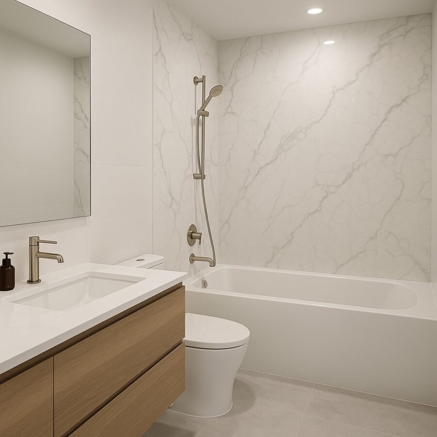 BIANCO CARRARA PVC sienų plokštė - Image 9