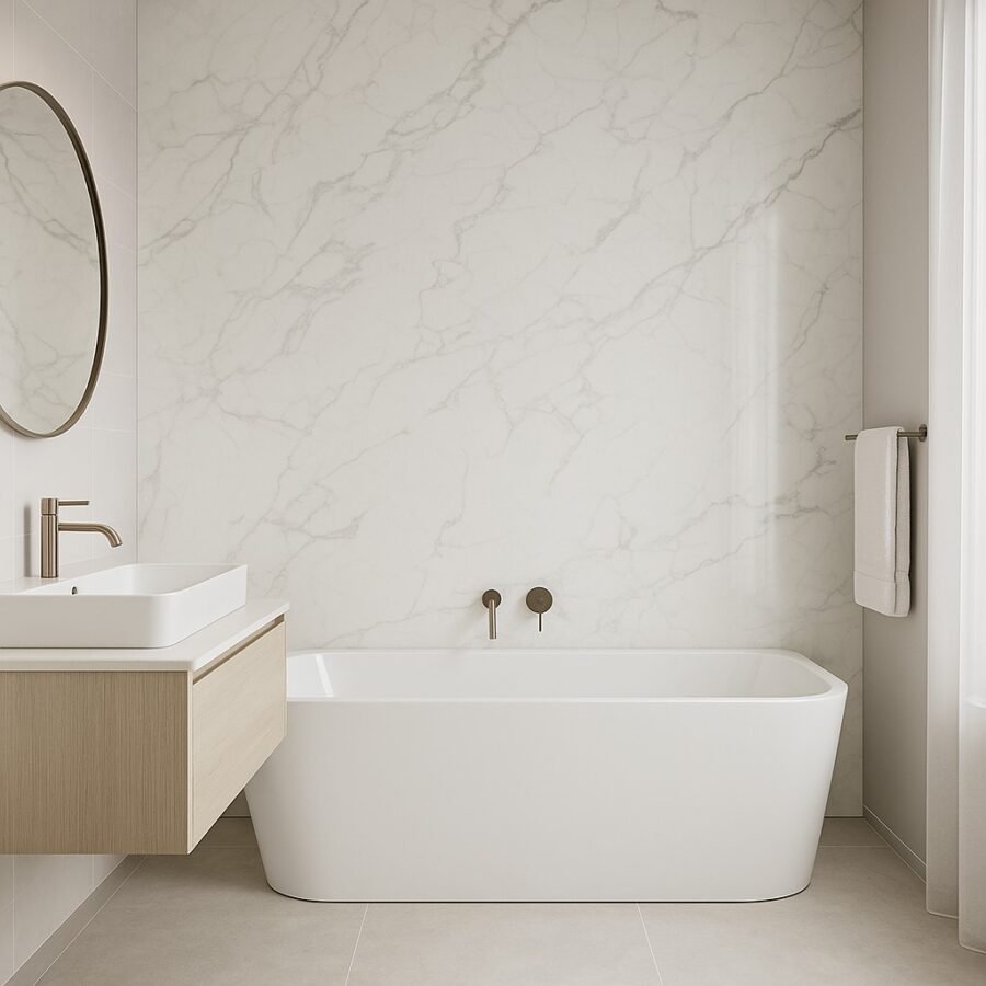 BIANCO CARRARA PVC sienų plokštė - Image 10