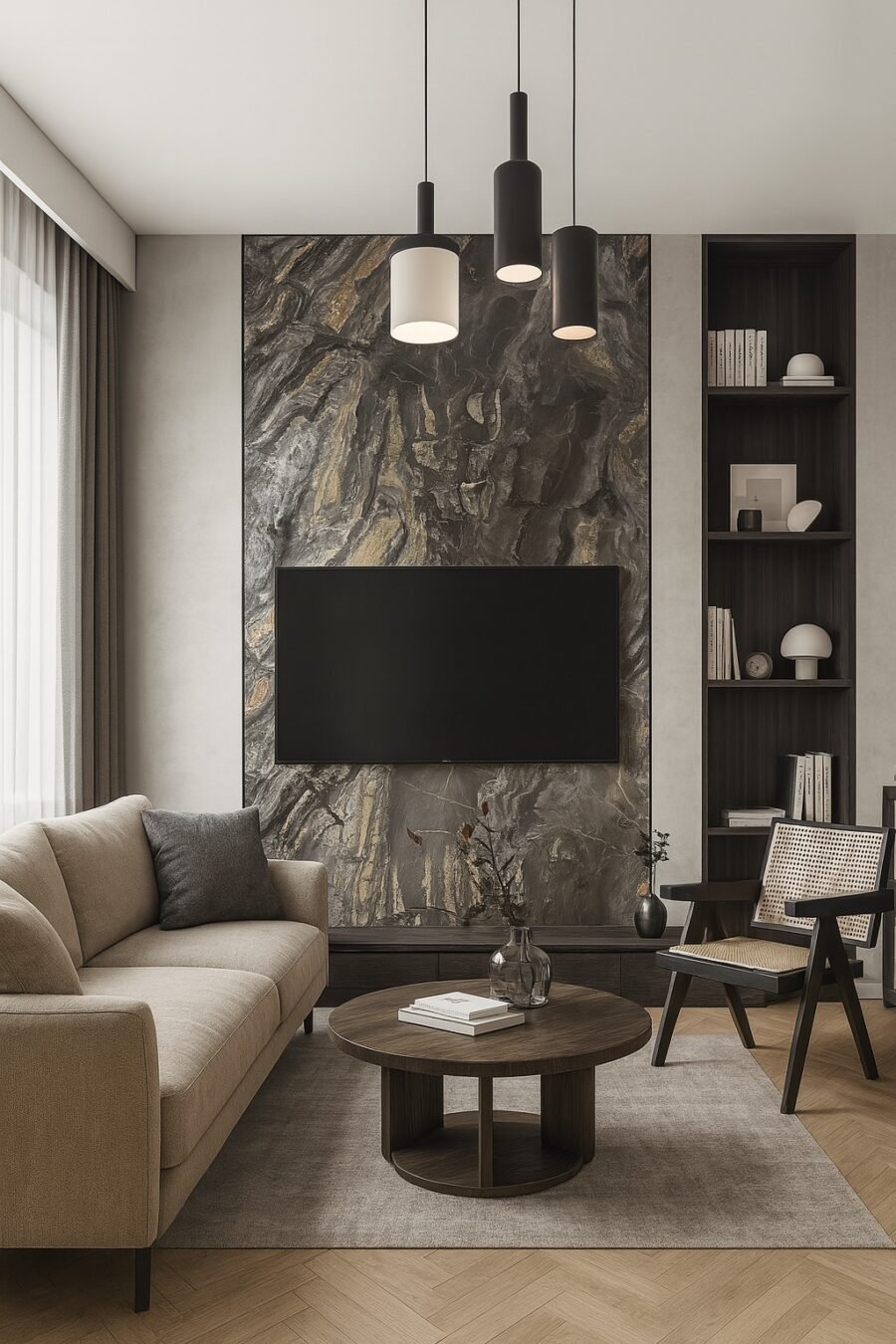 OROBICO GREY PVC sienų plokštė - Image 4