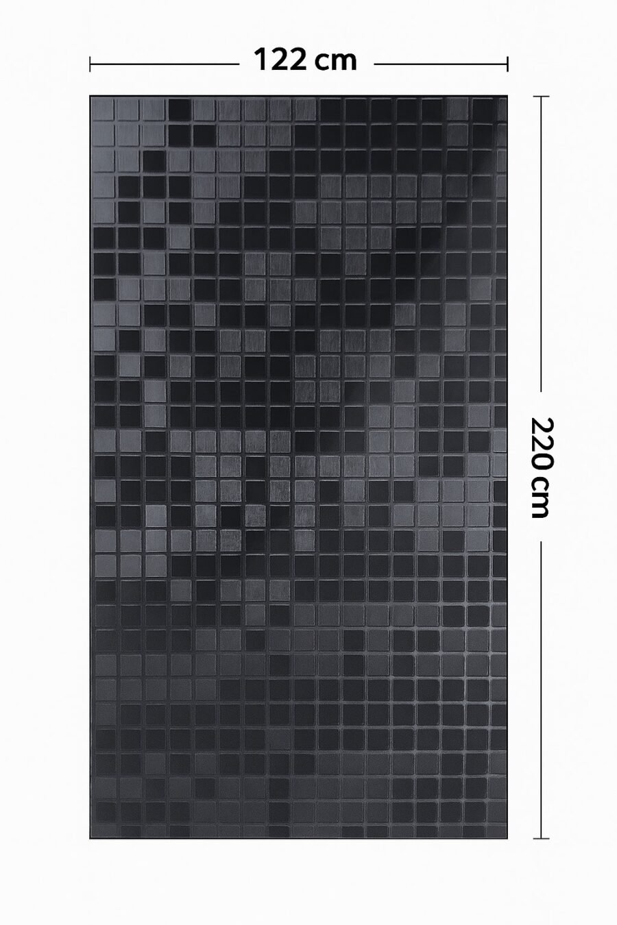 MOZAIC BLACK PVC sienų plokštė - Image 2