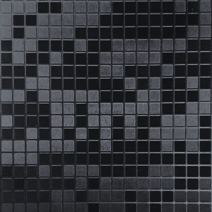 MOZAIC BLACK PVC sienų plokštė - Image 3