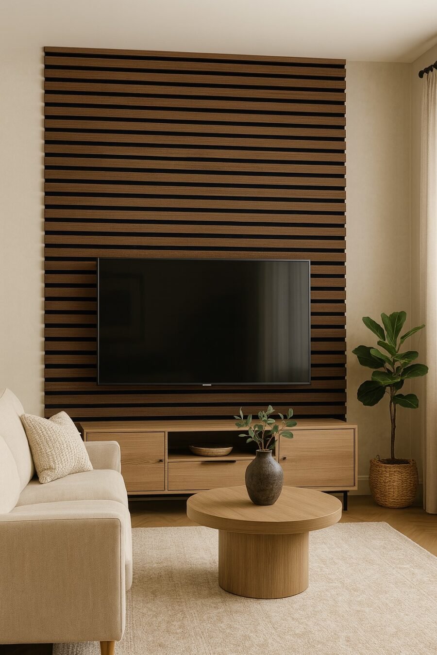 Akustinė sienų plokštė NEW WALNUT - Image 6