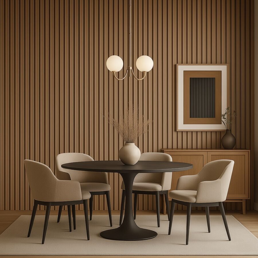 Akustinė sienų plokštė NEW WALNUT - Image 8