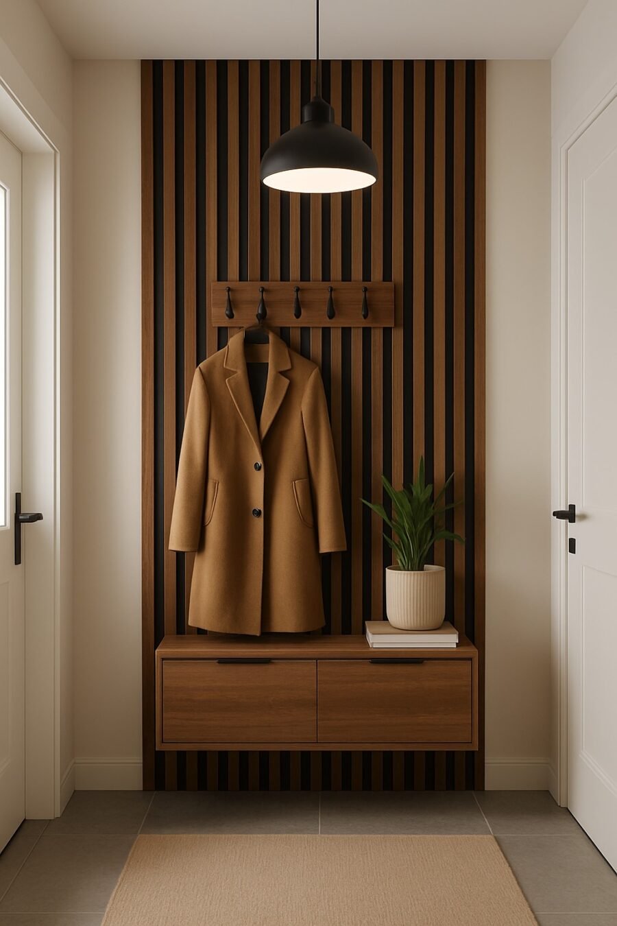 Akustinė sienų plokštė NEW WALNUT - Image 2