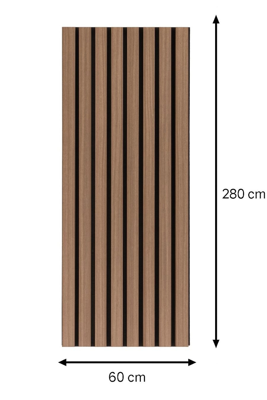 Akustinė sienų plokštė NEW WALNUT - Image 10