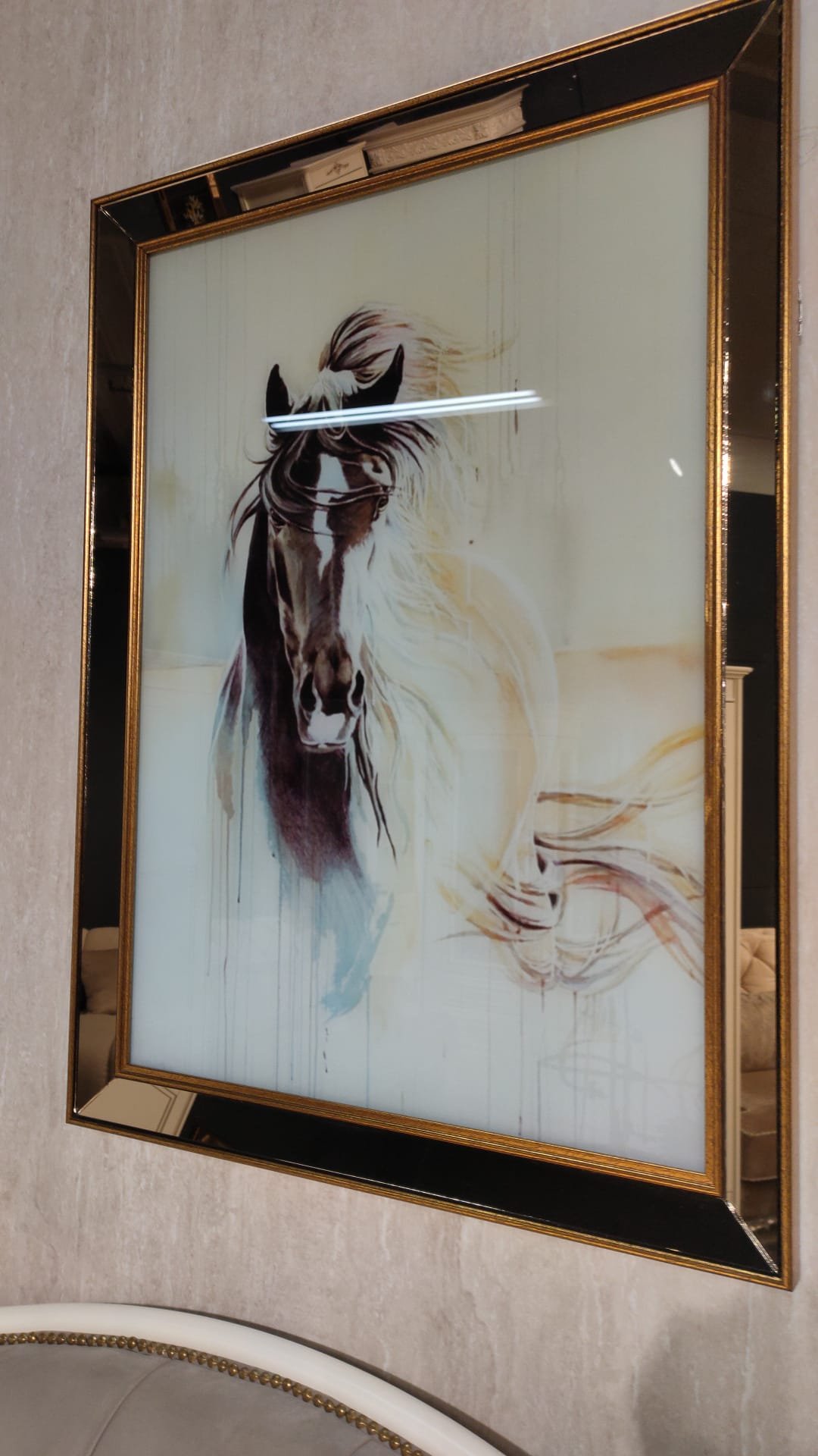 Arklys paveikslas su aukso rėmu - Image 4