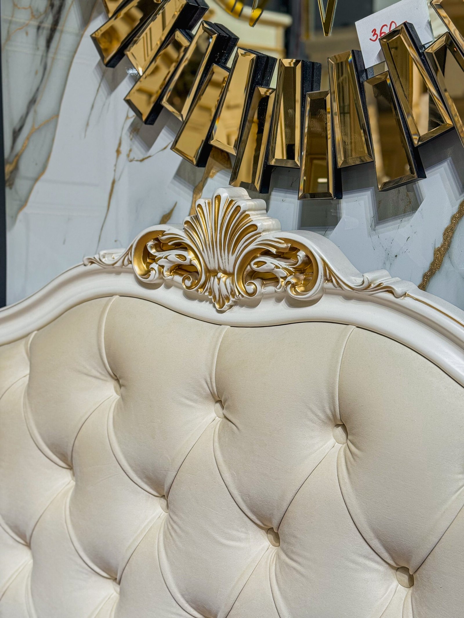 LUI su karūna klasikinė lova 180x200 - Image 7