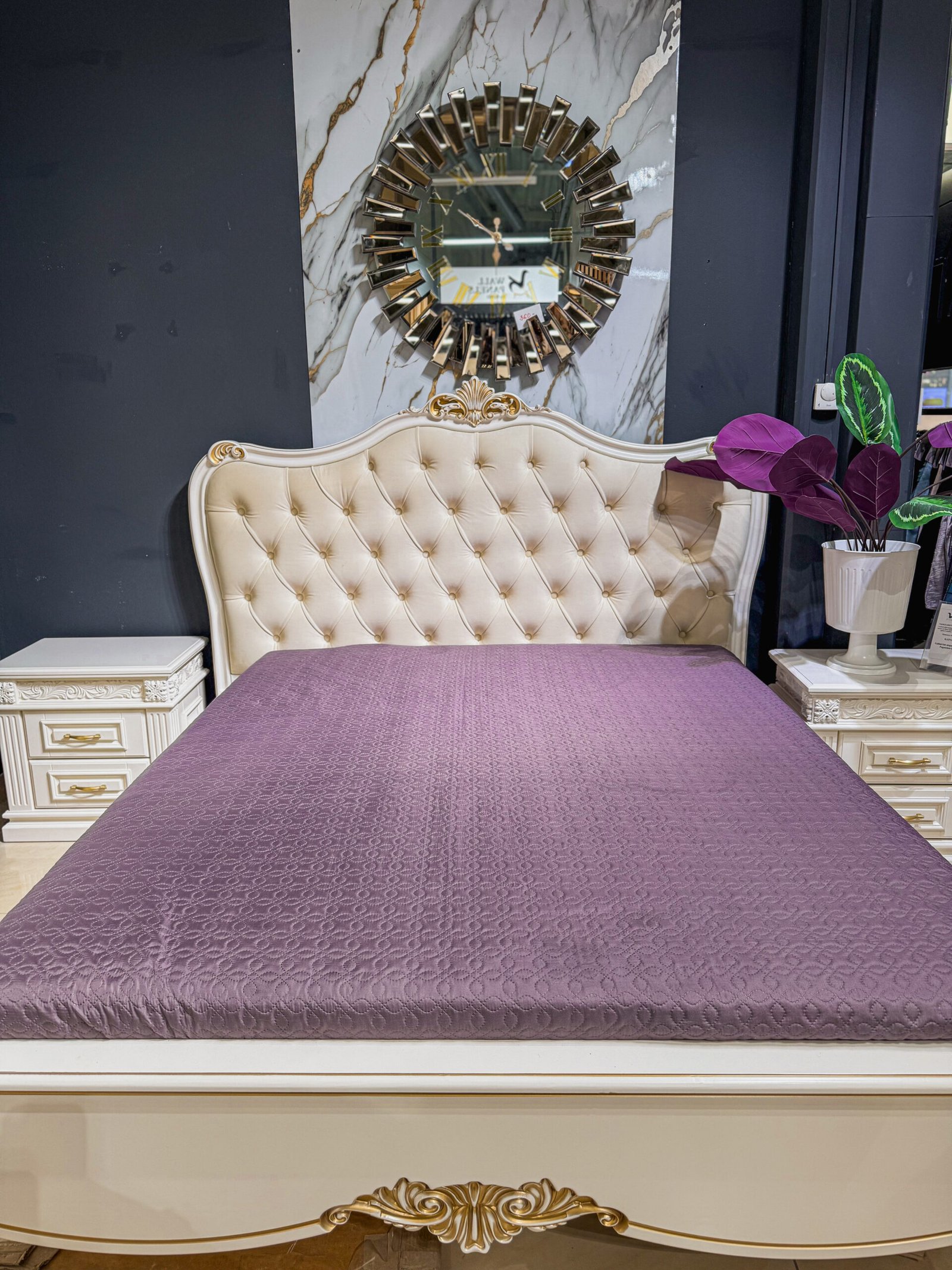 LUI su karūna klasikinė lova 180x200 - Image 9