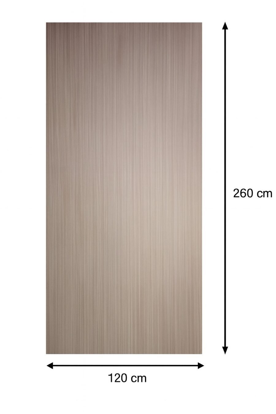 Lidya Anthracite plokštė 120x260 cm, 8 mm – modernus antracito atspalvis