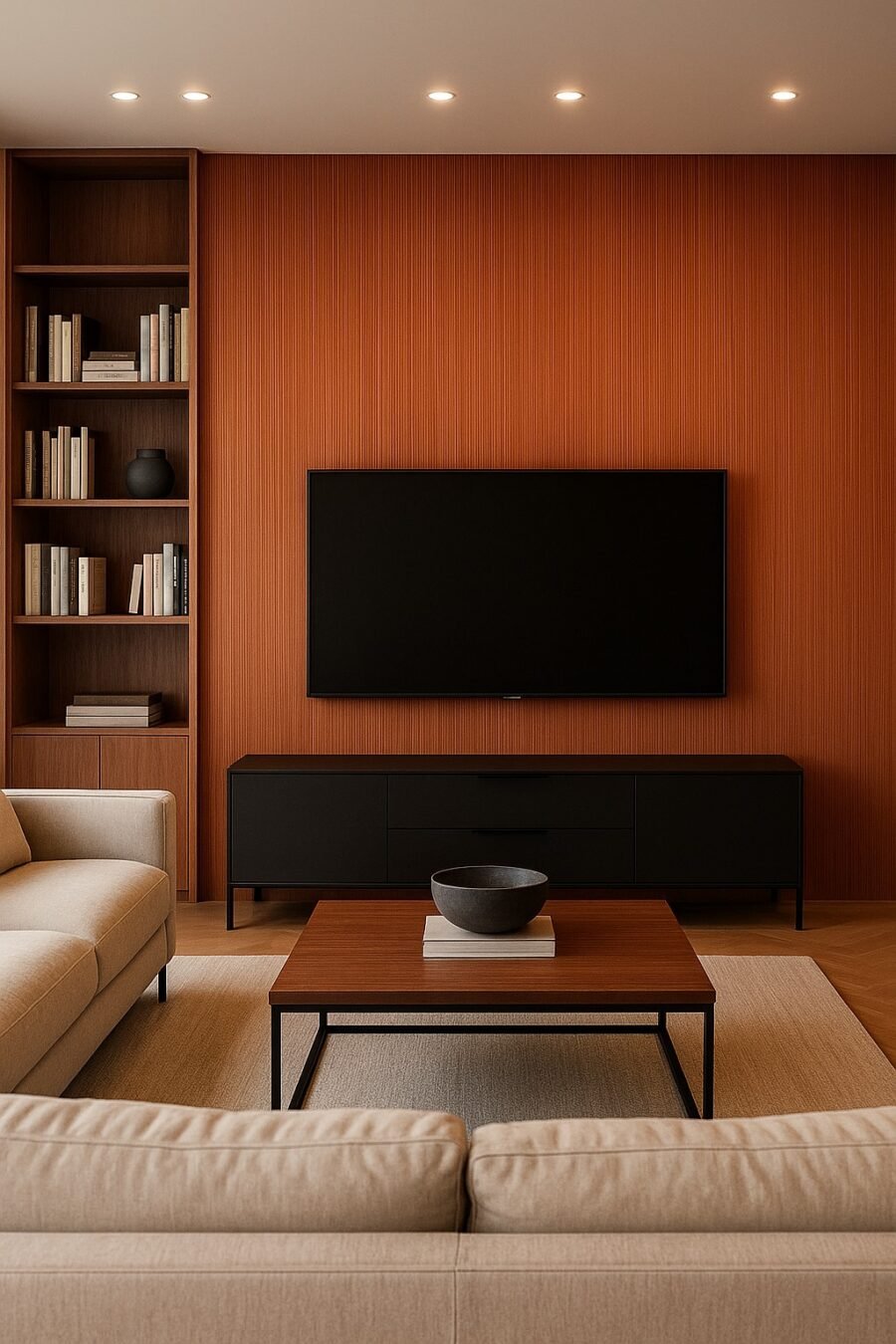 LIDYA WALNUT ELEGANT PVC sienų plokštė - Image 5