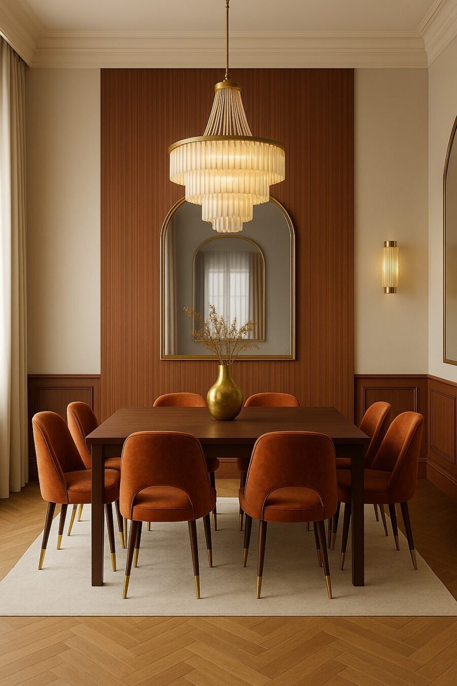 LIDYA WALNUT ELEGANT PVC sienų plokštė - Image 10