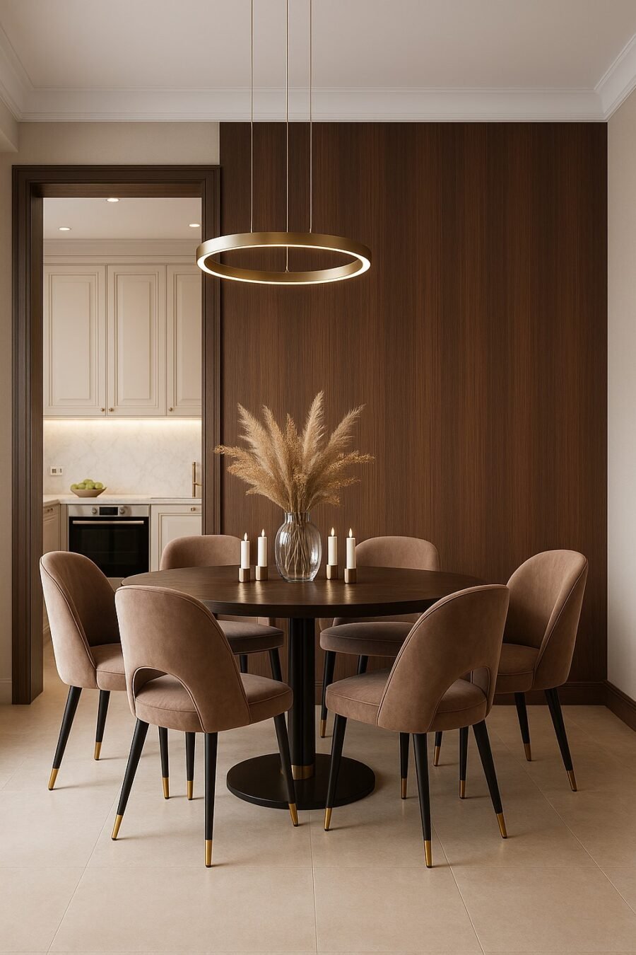 LATIN WALNUT ELEGANT PVC sienų plokštė - Image 6