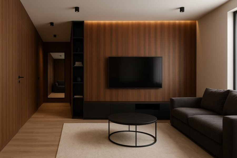 LATIN WALNUT ELEGANT PVC sienų plokštė - Image 7