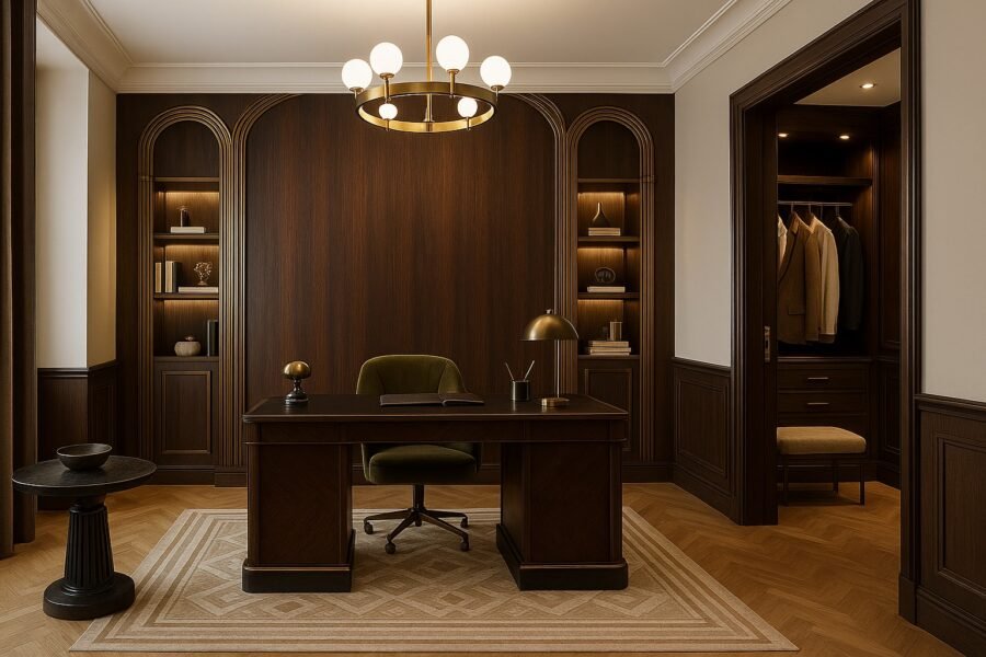 LATIN WALNUT ELEGANT PVC sienų plokštė - Image 8