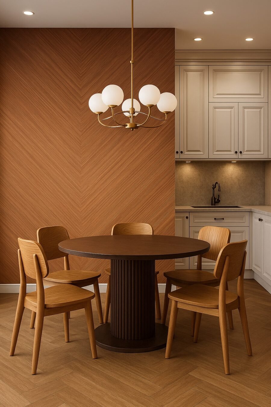 WOODEN EYE OAK ELEGANT PVC sienų plokštė - Image 5