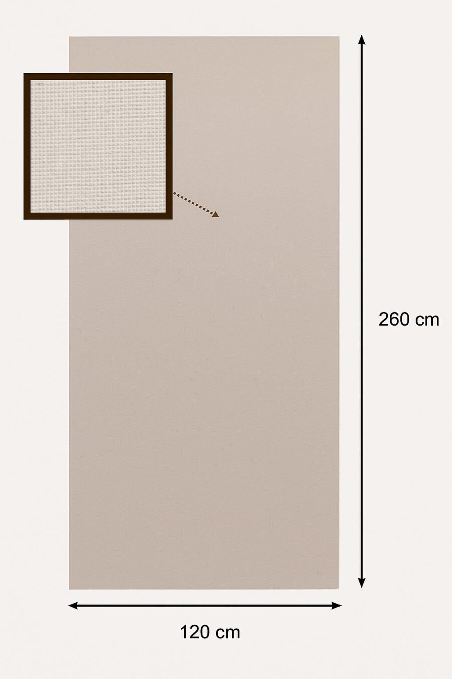 COTTON – VIZON ELEGANT PVC sienų plokštė - Image 2
