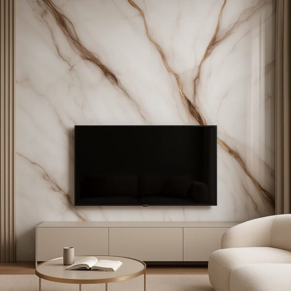 ALBA PVC sienų plokštė 122x280 cm, 2,8 mm – marmuro imitacija
