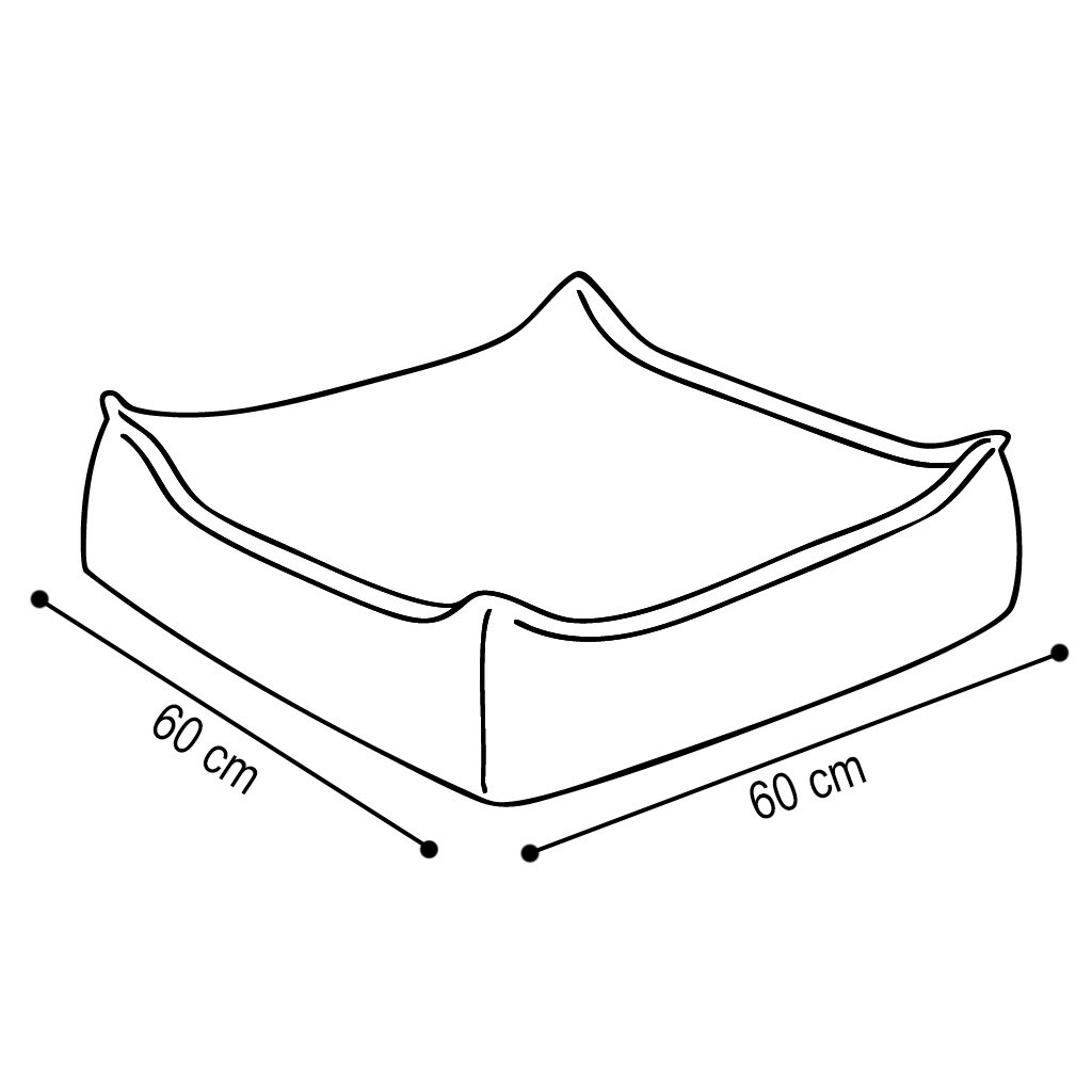 Vaikiškas sėdmaišis Puff Blue - Image 3