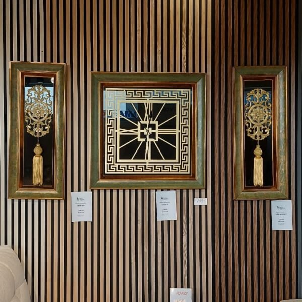 CLOCK GOLD 75 laikrodžio ir paveikslų rinkinys (2)